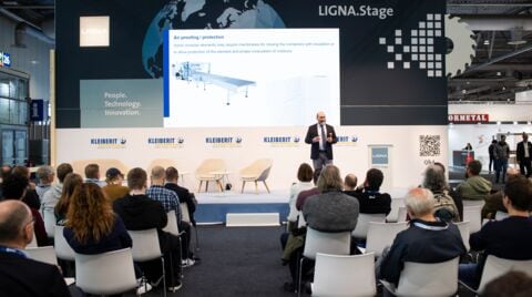 Can we construct a building as we produce furniture? The answer to Ligna.Stage