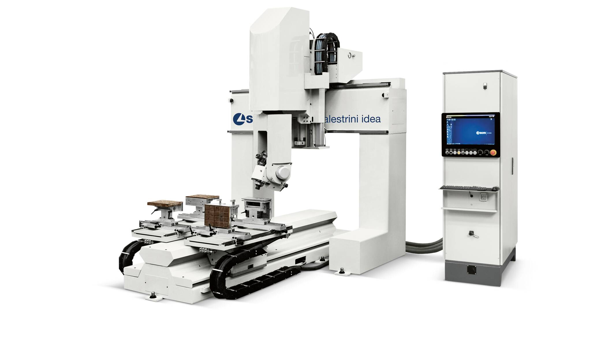 CNC Machining Centres - CNC machining centres for solid wood elements - balestrini idea