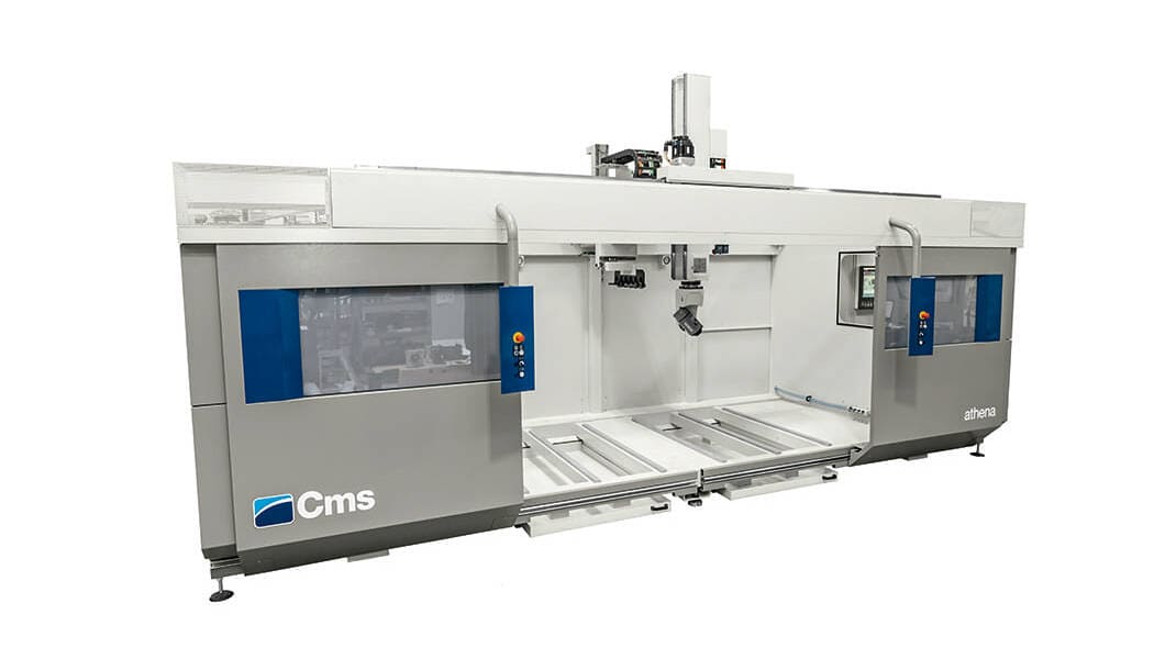 5-axis CNC machining centers for milling and drilling - Monobloc CNC machining centers for vertical milling - athena