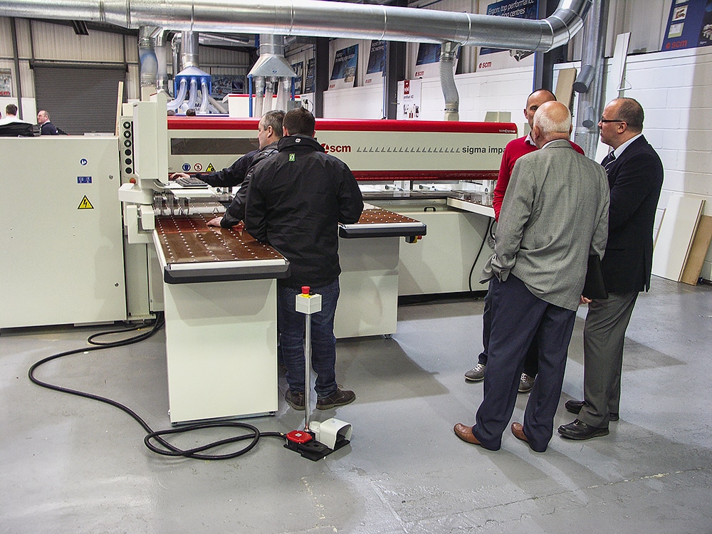 MANY ORDERS PLACED AT SCM GROUP UK's OPEN DAYS