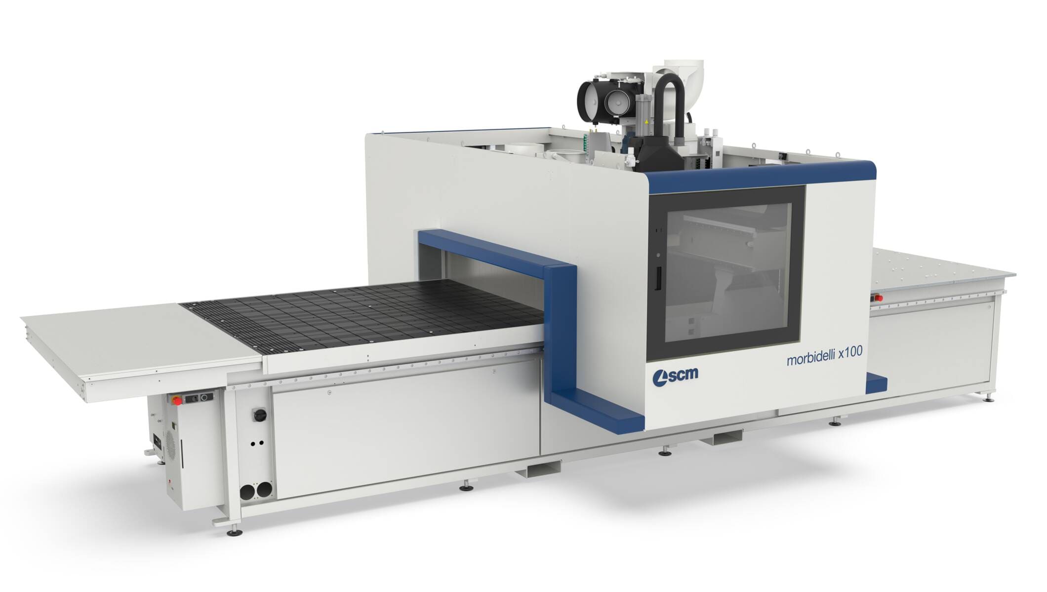 CNC-Bearbeitungszentren - CNC-Bearbeitungszentren für Nestingbearbeitungen zum Fräsen und Bohren - morbidelli x100