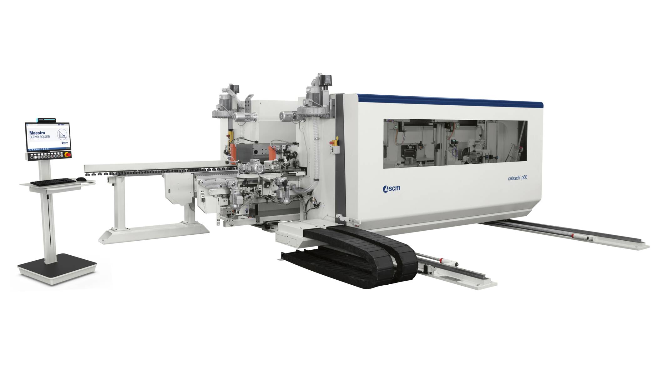 Profiling machines and double-end tenoners - Double-sided squaring and tenoning machines - celaschi p60