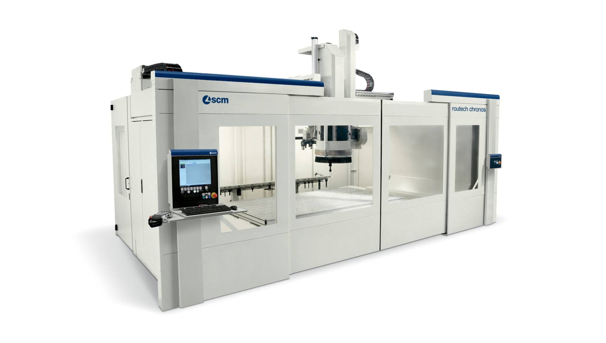 Compact Universal Machining Centre Routech Chronos Scm Group